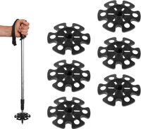 6pcs Ski Pole Baskets Replacement Snow Baskets for Trekking Poles Walking Stick Tips Trekking Pole B