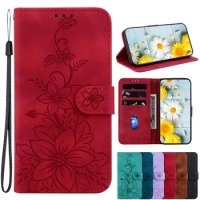 Magnetic Wallet Flip Cover Case For OPPO Realme Narzo 60x 50 50i 50A 30 20 10A 20A N53 n55 Prime Pro 5G Leather Protect Cover