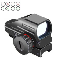 MAGORUI Red Green Dot Reflex Sight Scope Tacticall Holographic 4 Reticles Picatinny Rail