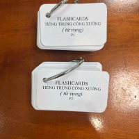 Flashcard tiếng Trung công xưởng