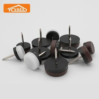 Nylon Belt Cushion Anchor Nail Legs for Furniture mat Cabinet Table Chair Antiskid Heightening Sofa Foot Floor Protection Pad
