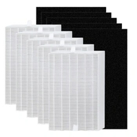 5 Set Hepa Filter And Carbon Cotton Air Purifier Spare Parts Accessories For Honeywell HPA300 Air Purifier