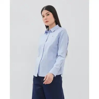 ARNOLD PALMER Kemeja Lengan Panjang Biru Wanita - P-EBLF24-H5 XL