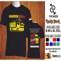 Paling Berkualitas KAOS CANTER MANIA BEDA ARMADA TETAP SAUDARA KAOS TRUCK DRIVER MUDA INDONESIA Terb
