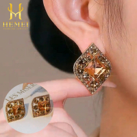 HEMEI D50 Anting Zamron Vintage Simple Dan Elegant