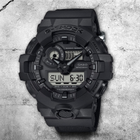 CASIO 卡西歐 G-SHOCK 尼龍錶帶 雙顯手錶 送禮推薦 GA-700BCE-1A