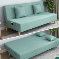 Multifunctional Folding Sofa Bed Living Room Sofa chair Single Bed modern Simple Fabric Living Room Furniture Leisure Sofas Z