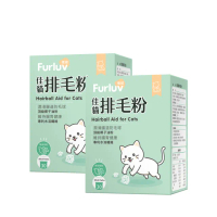 【Furluv 樂球】佳貓排毛粉 2盒組(貓排毛粉/貓纖維排毛/寵物保健)