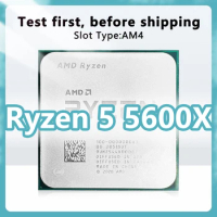 Ryzen 5 5600X CPU 7nm 6 Cores 12 Threads 3.7GHz 32MB 65W processor Socket AM4 For A520 Desktop motherboard R5 5600X