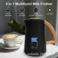 全自動電動奶泡機家用冷熱奶泡器咖啡牛奶打泡抹茶粉攪拌「雙11特惠」