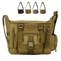 Tactical Messenger Bag Waterproof Crossbody Bag for Outdoor Traveling Hiking Tactical Sling Bags Shoulder Bag For Men