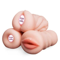 Pocket Pussy Male Masturbate Cup Soft Masturbation Doll Sex Toys For Men Gay Realistic Vagina Anal Oral Sex Tool Penis Training