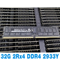 1PCS Black Bars RAM Mac Pro For SK Hynix 32GB 32G 2Rx4 DDR4 2933Y REG PC4-2933Y Memory