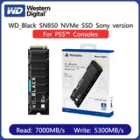 Western Digital WD_BLACK SN850 NVMe SSD for PS5 Consoles PCIe Gen4 Game Drive Sony version 1TB 2T solid state drive 7000MB/s