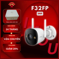 Camera Wifi IMOU F32FP 3MP 2K, góc rộng 120 độ, chống nước, màu đêm, tích hợp mic - không loa