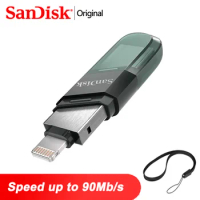 SanDisk USB Stick IPhone OTG Flash Memory USB Pendrive 64GB Usb Flash Drive 128GB Key Usb 32GB 256GB Usb Memory Para IPhone IPad