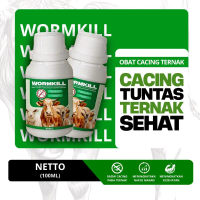 WORMKILL Obat Cacing Ternak 100ml | Obat Cacing Sapi, Kambing, Domba, Hewan Ternak