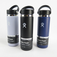Hydro Flask 寬口真空保溫鋼瓶 20OZ 不鏽鋼 HFW20BTS- 三色 送水瓶刷