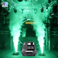 Led Stage Fog Machine DJ Smoke Machine 1500W Fogger DMX Machine Vertical Smoke Machine for Party Wedding Stage Equipment