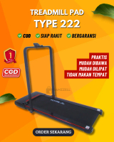 Walking PAD Total Fitness TL 222 Motor 1.5HP Treadmill Pad Untuk Keluarga