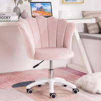 Modern Simple Office Chair Dormitory Lift Swivel Pink Gaming Chairs Home Bedroom Comfortable Ergonomic Chair Office Furniture