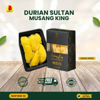 DURIAN MUSANG KING - DURIAN SULTAN - SUKABUAH 125gr