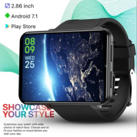 New 4G Smart Watch 1GB + 16GB Android 7.1 Support 2.86 Inch SIM Card 4G GPS WiFi 2700mAh Large Battery for Smart Watch Men Women