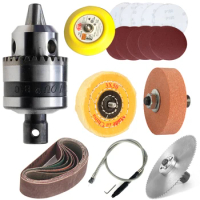 Electric Tool Accessories Rotary Tool Polishing Metal Woodworking Belt Machine DIY Grinding Tool Accessories Polishing Drilling