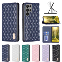 Flip Leather Case for Samsung Galaxy S24 Ultra S24 Plus S24 S23 Fe S23 S23 Plus S23 Ultra S22 S22 Plus S22 Ultra S21 Fe S21 Lite