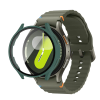 【Timo】SAMSUNG三星 Galaxy Watch 7 44mm 一體全包式手錶保護殼-綠色