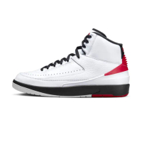 【NIKE 耐吉】Air Jordan 2 Retro Chicago 男鞋 白色 OG 芝加哥 經典 運動 籃球鞋 DX2454-106