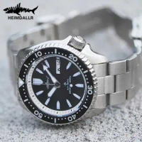 HEIMDALLR Men Automatic Watch Sharkey SKX007 Mens Mechanical Watch Sapphire Crystal NH36A 200M Watcherproof Diver Watch