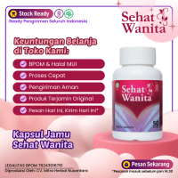 Suplemen Herbal Sehat Wanita Alami dengan Ekstrak Daun Sirih Hijau, Manjakani, Kunyit, dan Kayu Mani