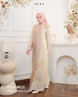 [FREE HIJAB] HIRA - Jasmine Olea Kafa Family Set Jumbo | Sarimbit Lebaran Couple Keluarga | Seragama