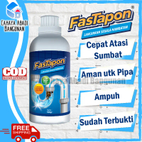 FasTapon Cairan Anti Sumbat Wc Saluran Air Wastafel Mampet Yang Bekerja Dengan Cepat dan Praktis