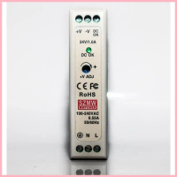 Power Supply 1เอาต์พุต MODEL: MDR-20-24  INPUT: 100-240VAC 0.55A 50/60Hz  OUTPUT: 24V1.0A จัดส่งจากก