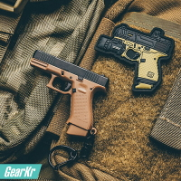 [GearKr]黑槍HEYGUN GLOCK 19X掛飾塑料可拆解格洛克鑰匙鏈 全館免運