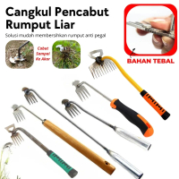 Cangkul Pacul Kored Mini Ergonomis Alat Pencabut Pemotong Pembersih Rumput Liar Gulma Cocok Untuk Be
