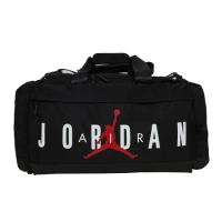 NIKE JORDAN M 行李包-側背包 裝備袋 手提包 肩背包 黑白紅