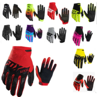 Cycling Gloves Adult Motocross Gloves Race Dirtpaw Bike Gloves BMX ATV Enduro Racing Off-Road Mountain BicycleGuantes Aykw Fox