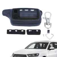 Car Key Protectors Car Key Hard Case Auto Key Protective Sleeve 2-Way Car Alarm Shell Impact Protection Avoid Scratches Damage