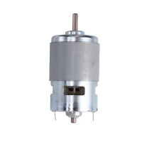 เครื่องเจาะไฟฟ้า มอเตอร์ 775 แรงดันไฟฟ้า Dc 12-24V พร้อมหัวจับดอกสว่าน เหมาะสำหรับการขัด เจาะ และตัด