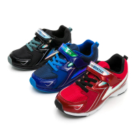 【MOONSTAR 月星】童鞋究極系列-閃電競速鞋(紅、藍、黑三色任選)