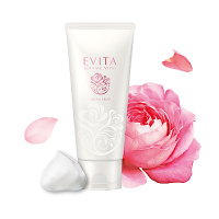 EVITA 粉紅玫瑰淨潤洗顏乳兩件組