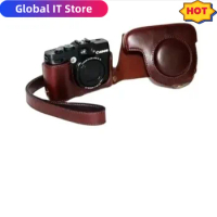 Waterproof Photo Camera PU leather Bag Body cover Case For CANON g10 G11 G12 G15 G16 Digital Camera Protective sleeve