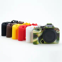 Soft Silicone Armor Camera Body Case For Canon EOS R10 EOSR10 Shockproof Rubber Cover