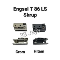 Engsel Jepit Kaca (ET 86 S Hitam, ET 86 S Crom, ET 86 LS Bor Crom, ET 86 LS Skrup Crom, ET 86 LS Skr