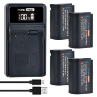 DMW-BLK22 Replacement Battery / Fast Battery Charger for Panasonic Lumix DC-S5,GH5,GH6,G9,GH5 II,DC-S5KK,GH5S Digital Cameras