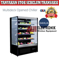 GEA DAHLIA 1080 Multideck Opened Chiller / Self Contained-Chiller Terbuka