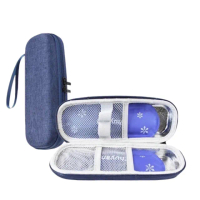 [加恩輔具]小型胰島素專用保冷盒-雙筆袋(小型款藥品冷藏盒 旅行用便携式藥物收納包 隨身外出保冷袋)